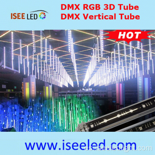 Tubo Led Pixel RGB efecto 3D para barra